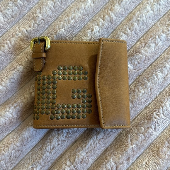 Dolce & Gabbana Leather Studded Bifold Wallet FULL INCLUSION - Picture 2 of 6